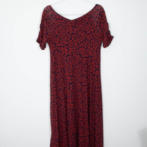 Boden Ruched Front Jersey Midi Dress Womens Size 8R NWT - Picture 10 of 12
